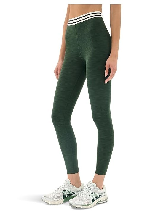 Splits59 Bailey High-Waist Active Rib 7, 8 Womens Workout Heather Military