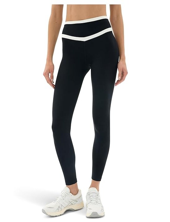 Splits59 Mason High-Waist Rigor Full Length Womens Workout Black, White