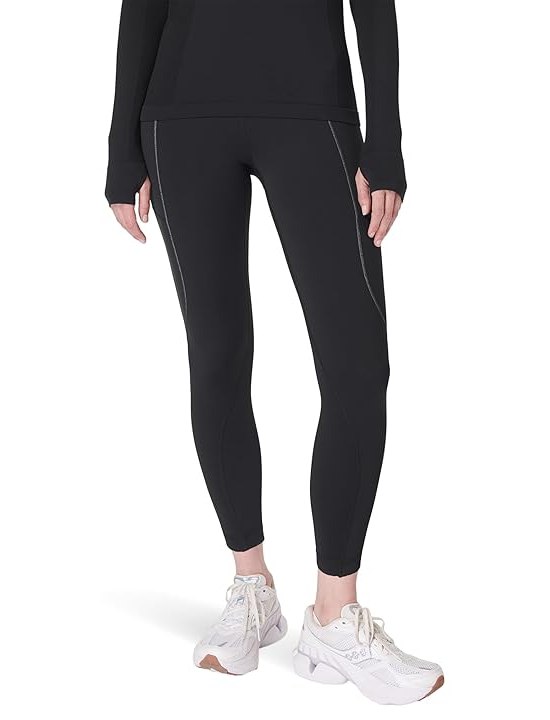 Sweaty Betty Therma Boost Running Leggings 7, 8 Womens, Black
